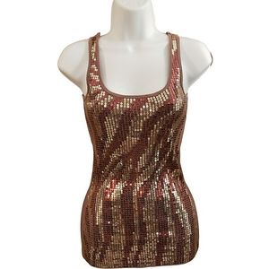 Charlotte Russe - Sequin Tank - S - LN